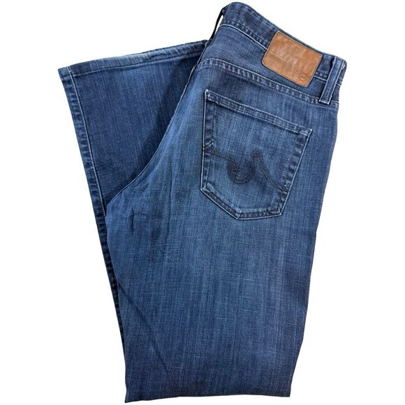 AG Adriano Goldschmied The Protege Straight Leg Jeans Men's 32x32 Stretch Dark B - Picture 3 of 8